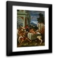 thumbnail image 1 of Anonymous 14x18 Black Modern Framed Museum Art Print Titled - Saint Benedict Exorcising the Devil, 1 of 5