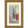 thumbnail image 1 of Anonymous 14x24 Gold Ornate Framed and Double Matted Museum Art Print Titled - Pascaline., 1 of 4