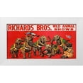 thumbnail image 1 of Anonymous 14x9 White Modern Wood Framed Museum Art Print Titled - Richards Bros. Wild Animal Shows ca. 1925, 1 of 4
