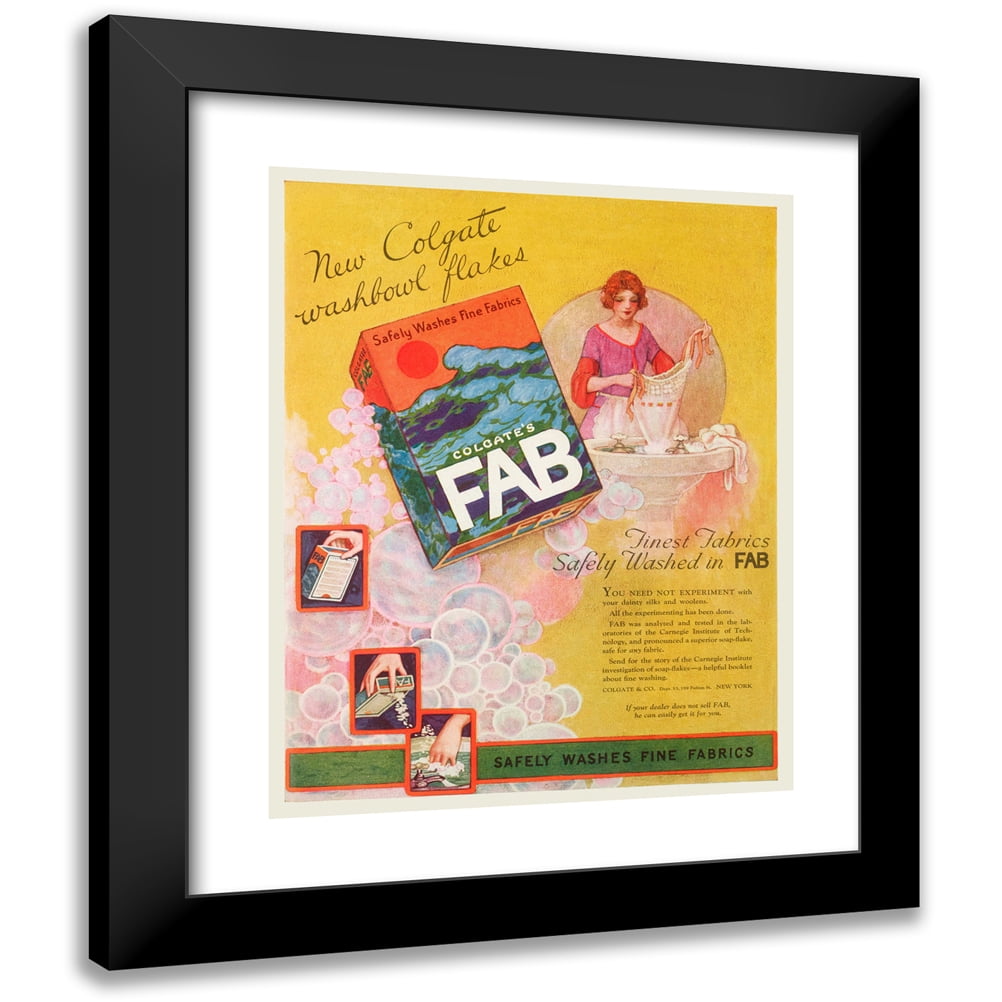 Colgate Print Anonymous 15x18 Black Modern Framed Museum Art Print Titled - Colgate's ...