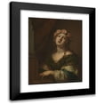 thumbnail image 1 of Anonymous 15x18 Black Modern Framed Museum Art Print Titled - Saint Cecilia (ca 1800), 1 of 5