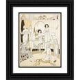 thumbnail image 1 of Anonymous 15x18 Black Ornate Wood Framed Double Matted Museum Art Print Titled - Delineator V99 Pl7 (1922), 1 of 5