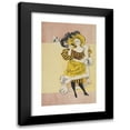 thumbnail image 1 of Anonymous 16x24 Black Modern Framed Museum Art Print Titled - Womans in a Yellow Fur Coat (1893 - 1897), 1 of 5