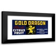 thumbnail image 1 of Anonymous 18x10 Black Modern Framed Museum Art Print Titled - Gold Dragon Florida Citrus Fruit Label (1930-1950), 1 of 5