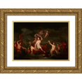 thumbnail image 1 of Anonymous 18x13 Gold Ornate Wood Frame and Double Matted Museum Art Print Titled - Amphitrite (17th Century), 1 of 4