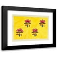thumbnail image 1 of Anonymous 18x14 Black Modern Framed Museum Art Print Titled - Floral Design for Printed Textile Pl XXVII (1800-1818), 1 of 5