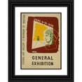 thumbnail image 1 of Anonymous 18x24 Black Ornate Framed Double Matted Museum Art Print Titled: General Exhibition (1939), 1 of 5