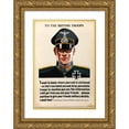 thumbnail image 1 of Anonymous 18x24 Gold Ornate Framed and Double Matted Museum Art Print Titled - To the British Troops (1939-1946), 1 of 4