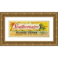 thumbnail image 1 of Anonymous 18x9 Gold Ornate Wood Frame and Double Matted Museum Art Print Titled - Southernaire Brand Florida Citrus Label (1930-1950), 1 of 4