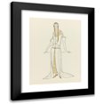 thumbnail image 1 of Anonymous 19x24 Black Modern Framed Museum Art Print Titled - Gazette Du Bon Ton, 1921 - No. 10: No XVII Sketch (1921), 1 of 5
