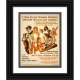 thumbnail image 1 of Anonymous 19x24 Black Ornate Framed Double Matted Museum Art Print Titled: A New Era for Women Workers, Minority Women and Lesbians (1976), 1 of 5