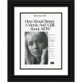 thumbnail image 1 of Anonymous 19x24 Black Ornate Framed Double Matted Museum Art Print Titled: How About Dinner, a Movie, and a Talk About Aids (1993), 1 of 5