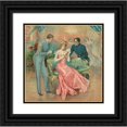 thumbnail image 1 of Anonymous 20x20 Black Ornate Framed Double Matted Museum Art Print Titled: Army and Navy (1905), 1 of 5