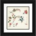 thumbnail image 1 of Anonymous 20x20 Black Ornate Framed Double Matted Museum Art Print Titled: Design for Printed Cotton (1760-90), 1 of 5