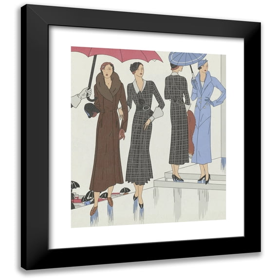 Anonymous 20x23 Black Modern Framed Museum Art Print Titled - Art - Taste - Beauty, P. 17 (1931)