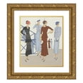 thumbnail image 1 of Anonymous 20x23 Gold Ornate Framed and Double Matted Museum Art Print Titled - Art - Taste - Beauty, P. 18 (1932), 1 of 4