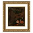 thumbnail image 1 of Anonymous 20x23 Gold Ornate Framed and Double Matted Museum Art Print Titled - Flower Piece, 1 of 4