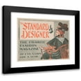 thumbnail image 1 of Anonymous 23x20 Black Modern Framed Museum Art Print Titled - The Standard Designer (1896), 1 of 5