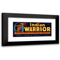 thumbnail image 1 of Anonymous 24x12 Black Modern Framed Museum Art Print Titled - Indian Warrior Brand Florida Citrus Fruit Label (1930-1950), 1 of 1