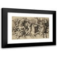 thumbnail image 1 of Anonymous 24x16 Black Modern Framed Museum Art Print Titled - Battle of the Sea Gods, 1 of 5