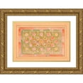 thumbnail image 1 of Anonymous 24x18 Gold Ornate Framed and Double Matted Museum Art Print Titled - Design for Stained Glass (Late 19th Century), 1 of 4