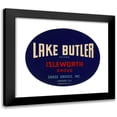 thumbnail image 1 of Anonymous 24x20 Black Modern Framed Museum Art Print Titled - Lake Butler Brand Citrus Label (1930-1950), 1 of 5