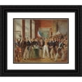 thumbnail image 1 of Anonymous 24x20 Black Ornate Framed Double Matted Museum Art Print Titled: Louis-Philippe Taking Oath at the Town Hall, July 31, 1830 (1830), 1 of 5