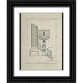 thumbnail image 1 of Anonymous 25x32 Black Ornate Wood Framed with Double Matting Museum Art Print Titled - Italian Renaissance Architectural Detail, 1 of 4