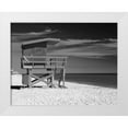 thumbnail image 1 of Anonymous 32x26 White Modern Wood Framed Museum Art Print Titled - Lifeguard Stand III, 1 of 4