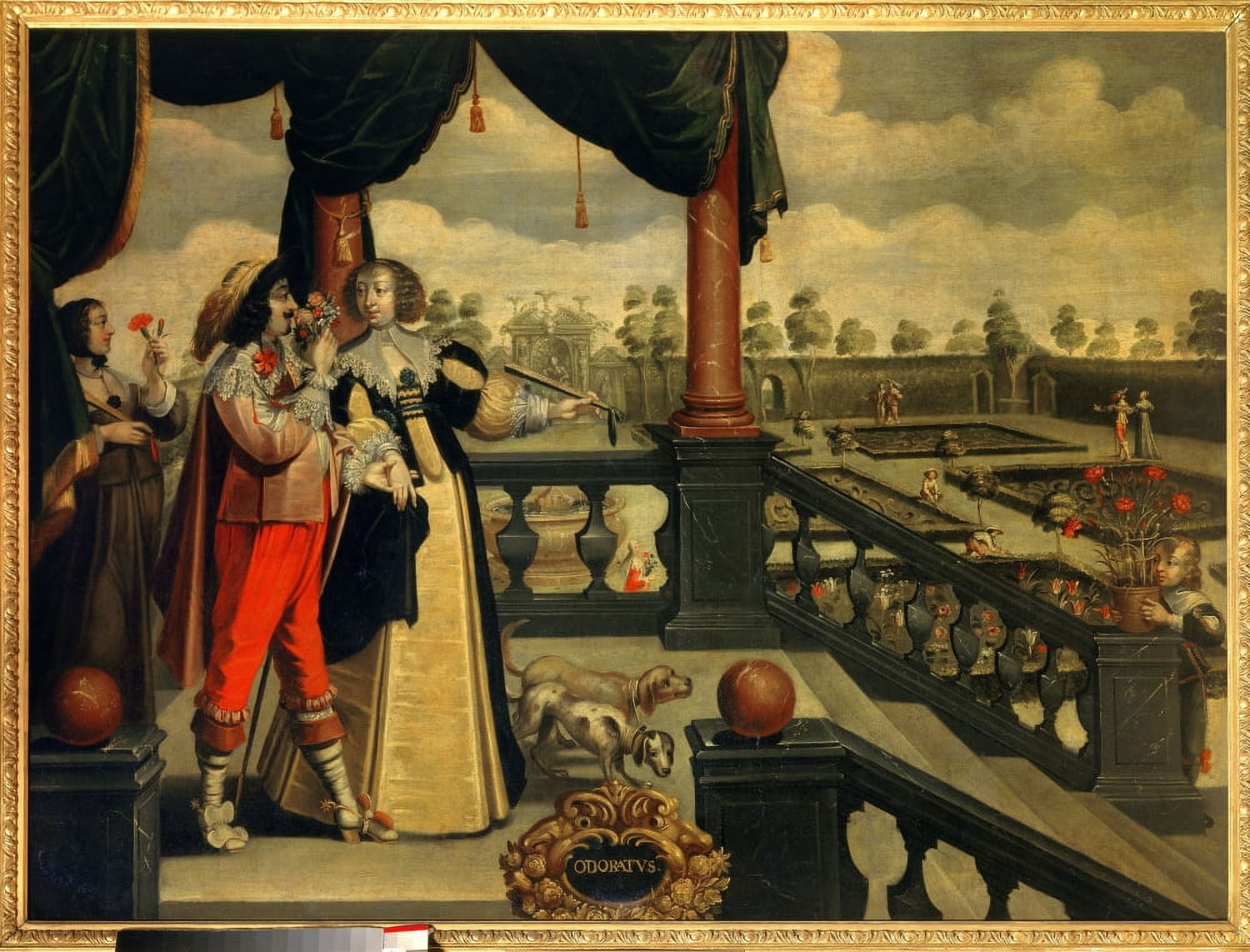 Anonymous After Abraham Bosse (1602-1676) French School Canvas Art - (24 x 18)
