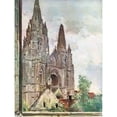 thumbnail image 1 of Anonymous Ruins Saint Jean Vignes Soissons Painting Extra Large Art Print Wall Mural Poster Premium XL, 1 of 3