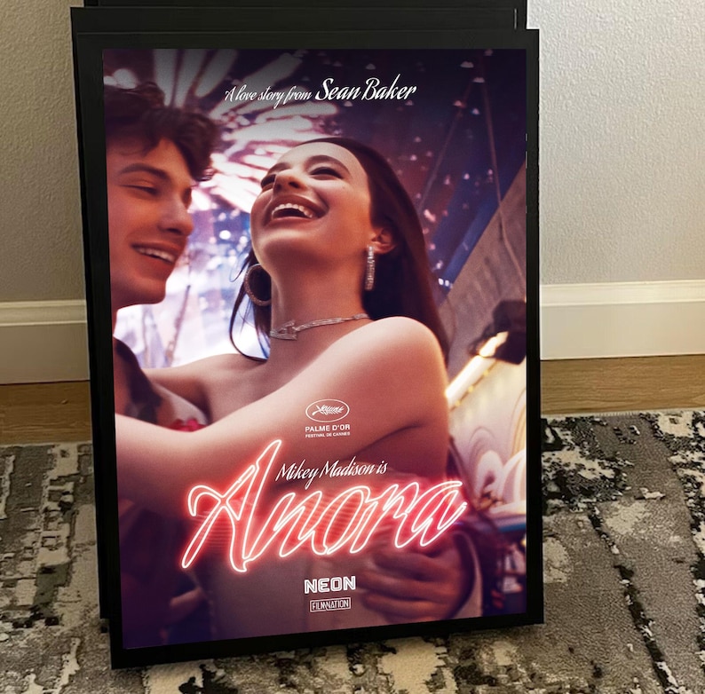 Anora Movie (2024) Poster, No Framed 1