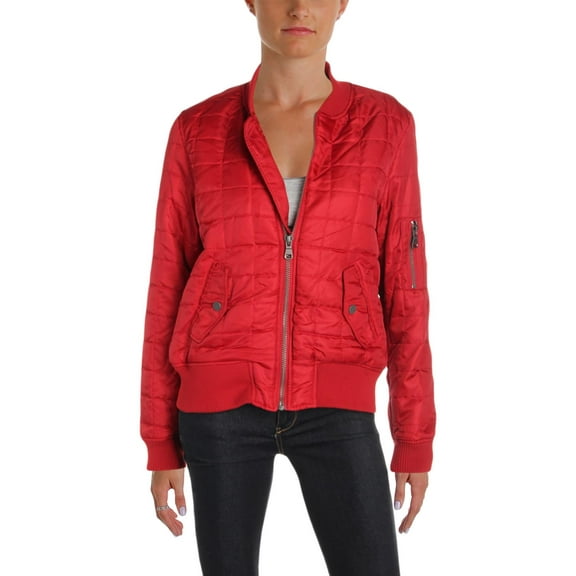Anorak Womens Fall Water Resistant Bomber Jacket