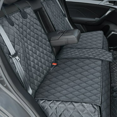Anosospecial Dog Car Seat Cover for Back Seat Kids,Waterproof Durable Backseat Protector Universal Fit SUV Black