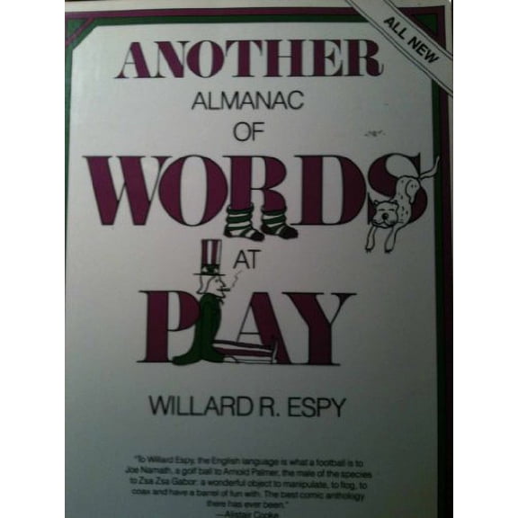Pre-Owned Another Almanac of Words at Play (Paperback) 0517531887 9780517531884