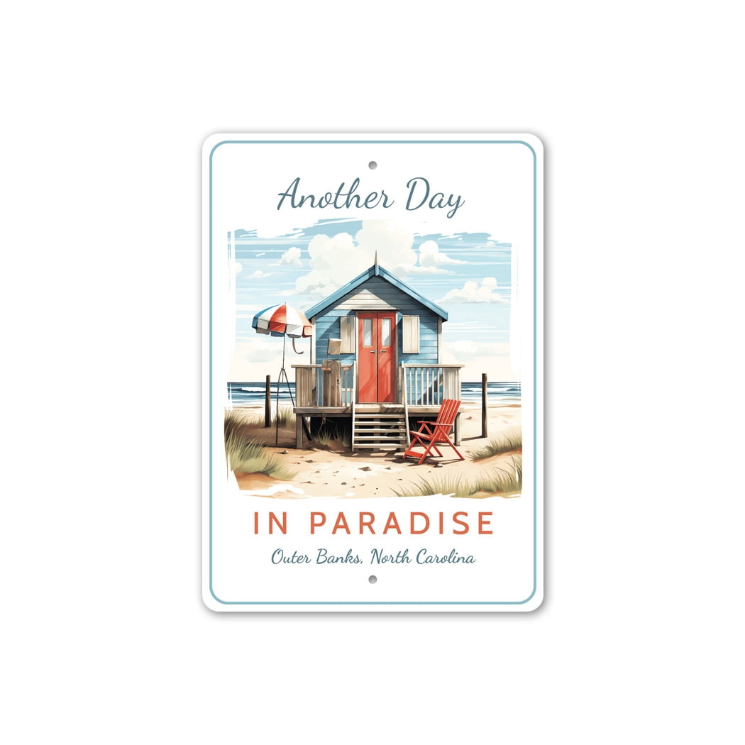 Just Another Day Paradise Sign