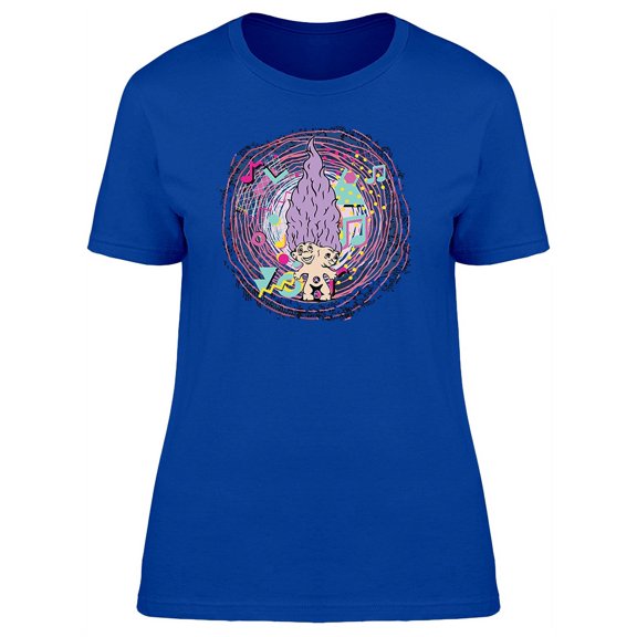 Another Dimension Troll In Psycho 90's Colors  Women T-Shirt, Female Large