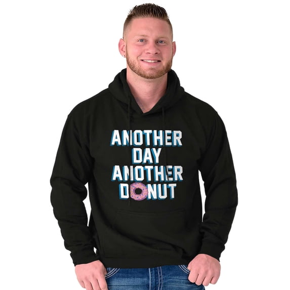 Another Donut Funny Sweet Tooth Hoodie Sweatshirt Women Men Brisco Brands M