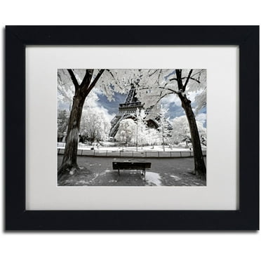 "Another Look at Paris VI" Canvas Art by Philippe Hugonnard, White Matte, Black Frame