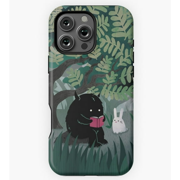 Another Quiet Spot in Green GA8447 Phone Case for iPhone 11 to 17 Pro Max