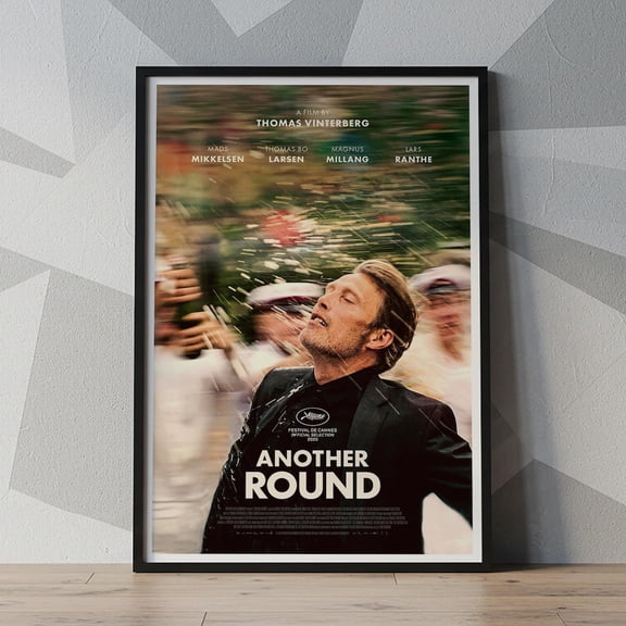Another Round Movie Poster, Wall Art, Unframed Paper Poster 8x10in