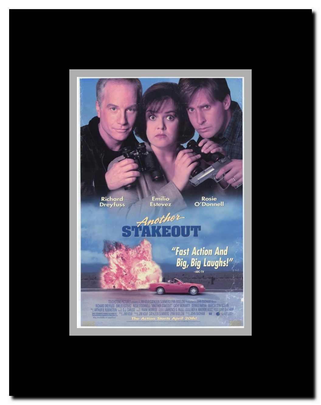 Another Stakeout Framed Movie Poster