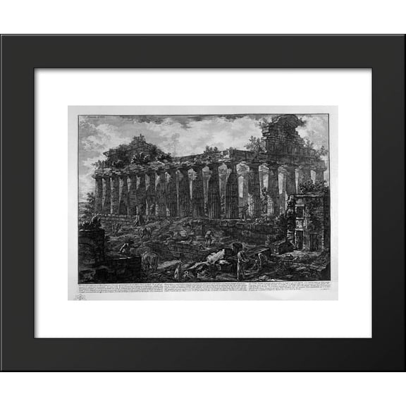 Another View of the Temple in the city of Paestum, believed dedicated to Juno...