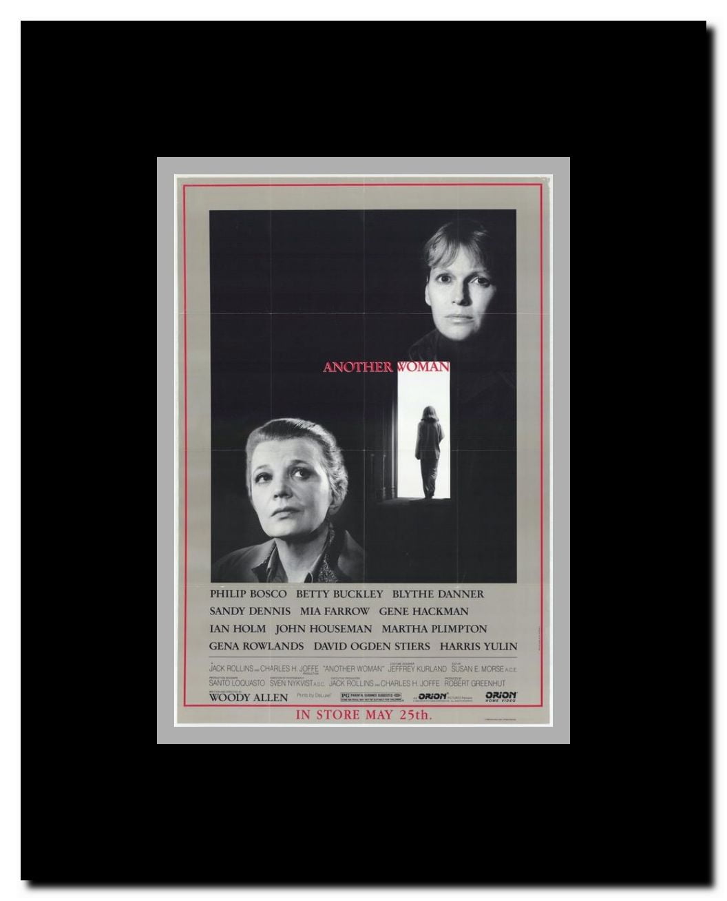 Another Woman Framed Movie Poster