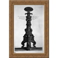 thumbnail image 1 of Another view in perspective of the previous candlestick 20x24 Gold Ornate Wood Framed Canvas Art by Piranesi, Giovanni Battista, 1 of 2