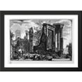 thumbnail image 1 of Another view of the Temple of the Sibyl at Tivoli 38x28 Large Black Wood Framed Print Art by Giovanni Battista Piranesi, 1 of 2