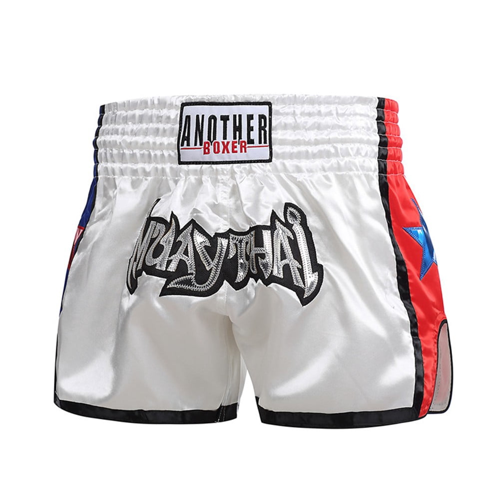 Pantaloncini Da Muay Thai Anotherboxer – Traspiranti, Elastico In Vita, Unisex – Per MMA E Kickboxing