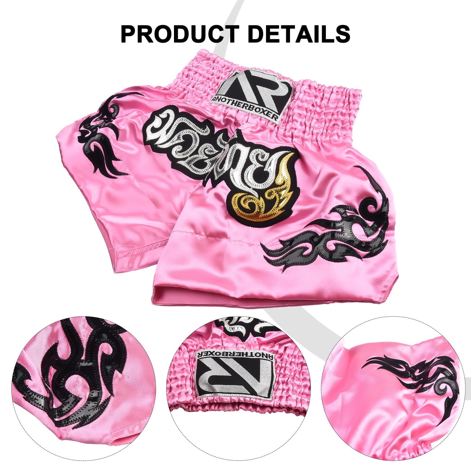 Anotherboxer Women Kick Boxing Shorts Mma Muay Thai Children Fighting Training