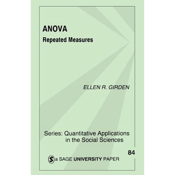 Pre-Owned Anova: Repeated Measures (Paperback) 0803942575 9780803942578