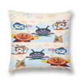 Anpanman Plush Pillow Case Super Soft Pillow Case Comfortable Warm